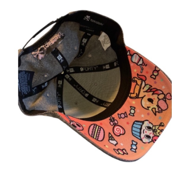 ❤️ Tokidoki Rainbow Unicorn Ice Cream Unicorno Cap Hat NWOT - Picture 3 of 7